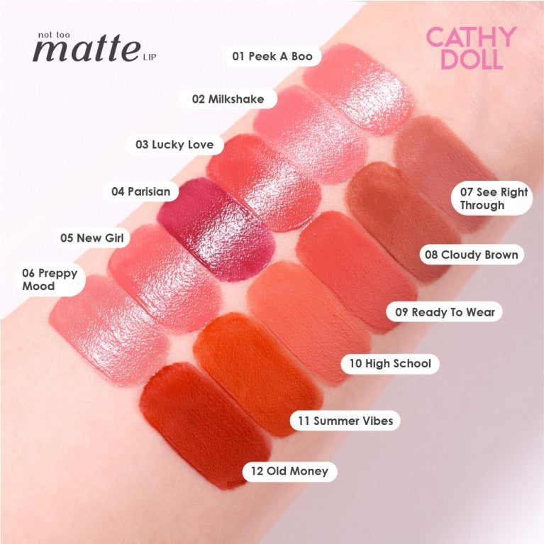 Cathy Doll Not Too Matte Lip