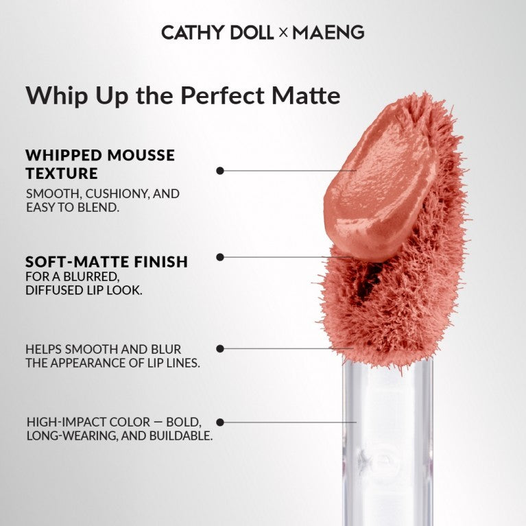 Cathy Doll x Maeng Whip Matte Lip