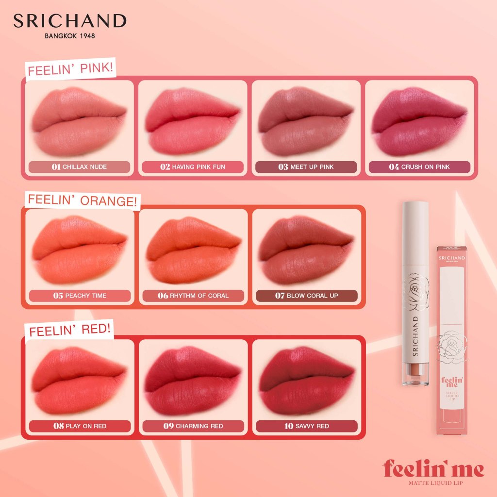 Srichand Feelin' Me Matte Liquid Lip