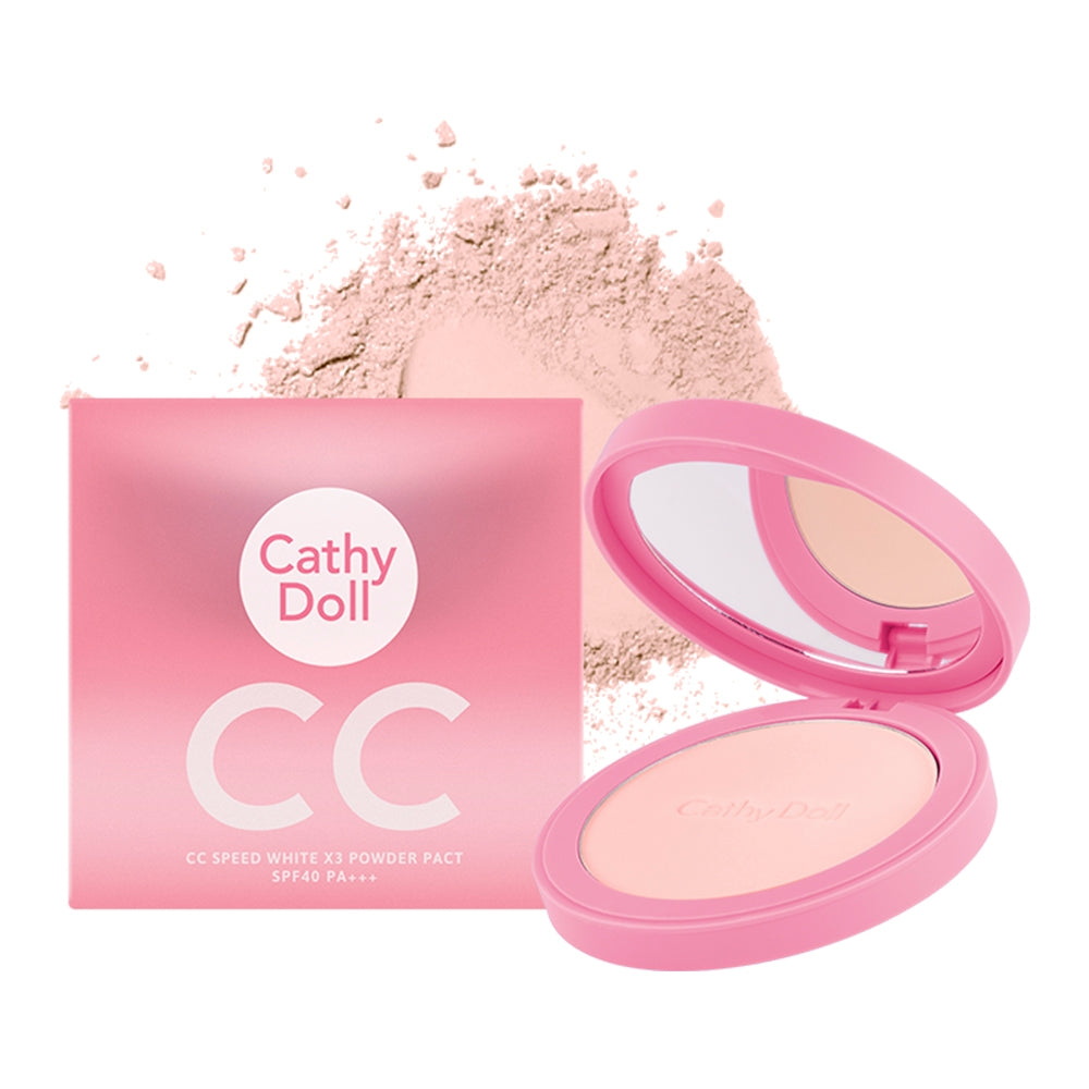 Cathy Doll Speed WhiteX3 Powder Pact SPF40 PA+++