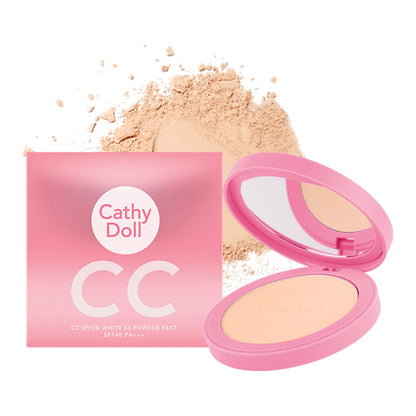 Cathy Doll Speed WhiteX3 Powder Pact SPF40 PA+++
