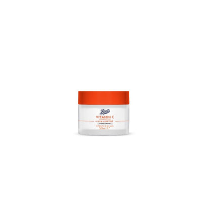 BOOTS Vitamin C Advanced+ HYA & Peptide Cream (Brightening & Anti-Ageing)