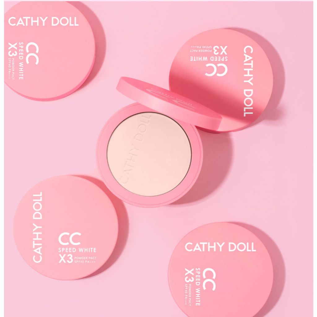 Cathy Doll Speed WhiteX3 Powder Pact SPF40 PA+++