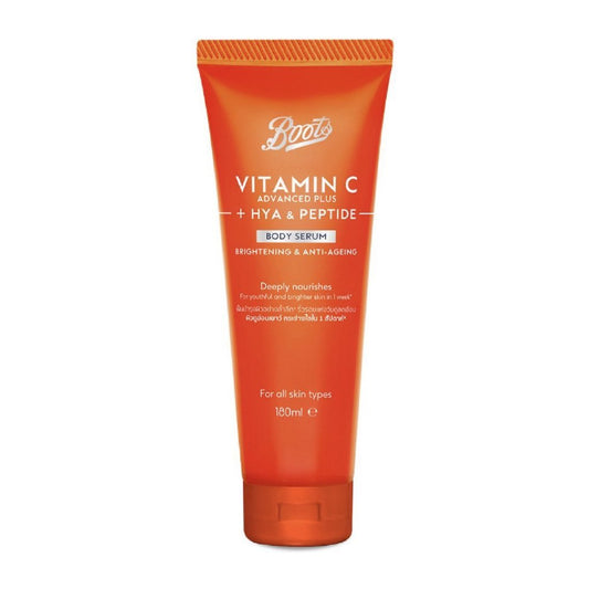 BOOTS Vitamin C Advanced+ HYA & Peptide Body Serum (Brightening & Anti-Ageing)