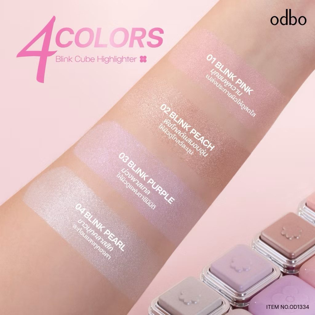 ODBO (Thailand) Blink Cube Highlighter - OD1334