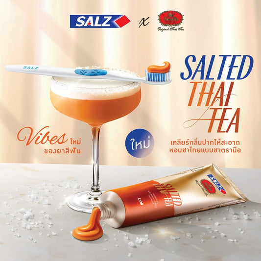 ChaTraMue x Salz Salted Thai Tea Toothpaste