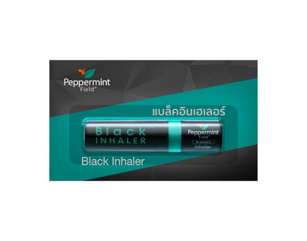 Peppermint Field Black Inhaler