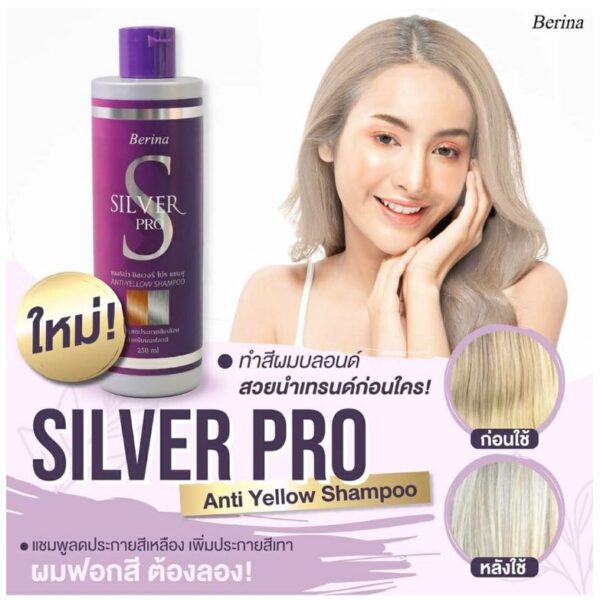 Berina Silver Pro Anti-Yellow Shampoo